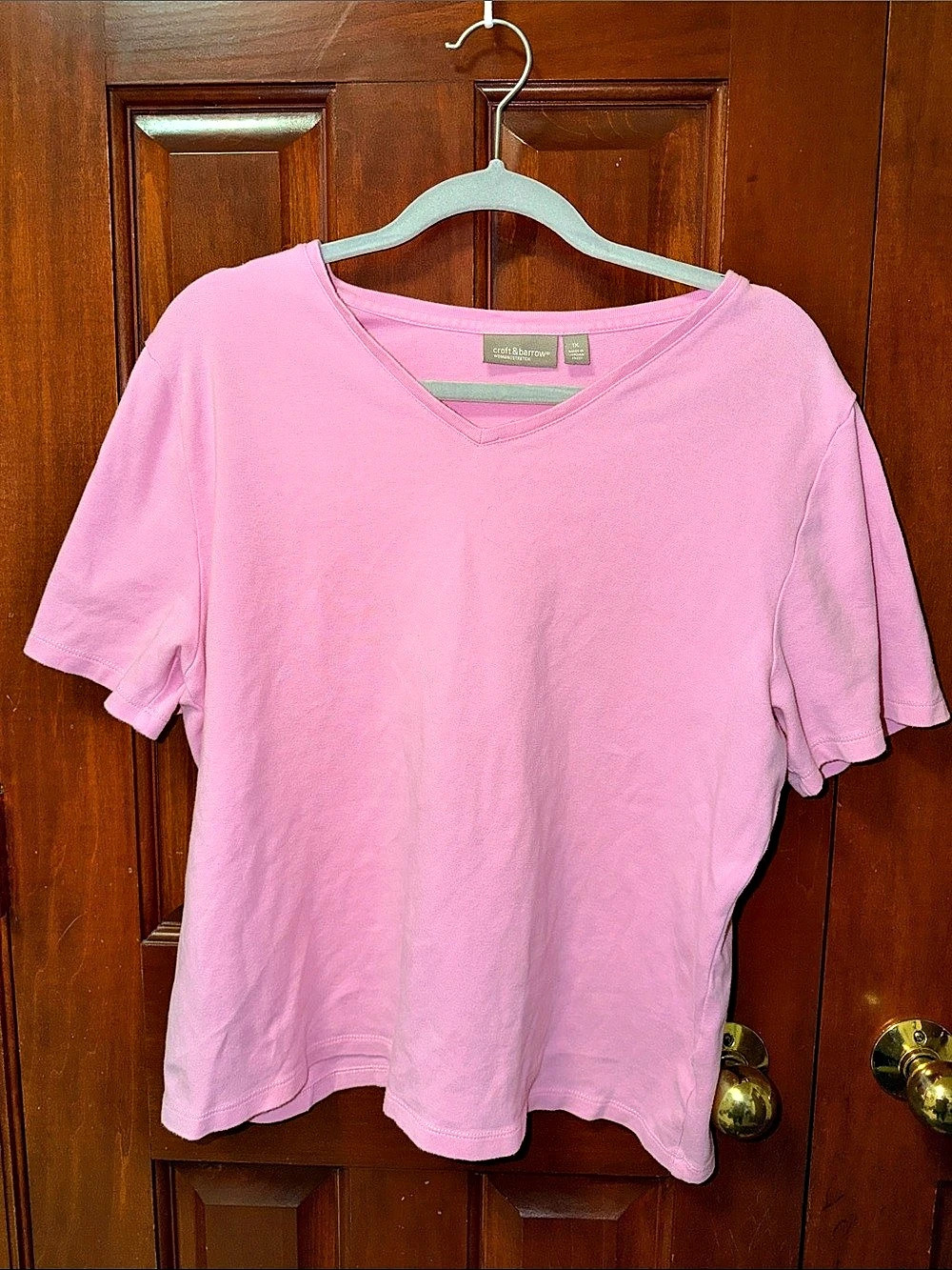 Croft & Barrows Pink Short Sleeve Tee